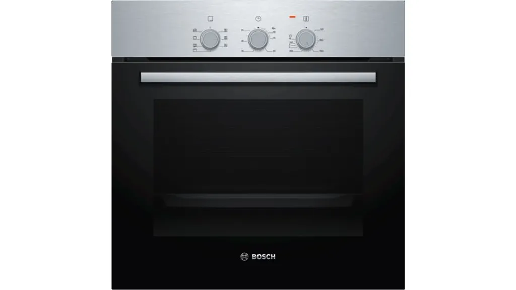 Bosch Series 2 HBF011BR0 Electric Oven 66 l 3300 W A Black, Stainless Steel