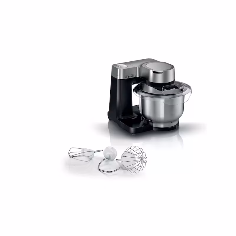 Bosch Series 2 MUMS2VM00 Food Processor 900 W 3.8 l Black, Silver