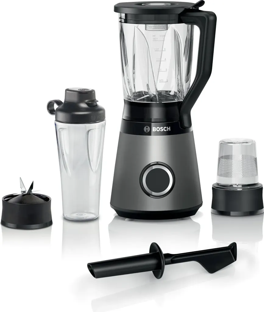 Bosch Series 4 MMB6177S Mixer 1.5 l Tabletop Mixer 1200 W Black Silver