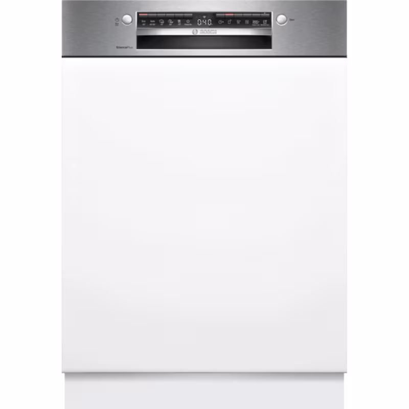 Bosch Series 4 SMI4ECS28E Semi-integrated dishwasher, height 81.5 cm, width 60 cm, brushed steel