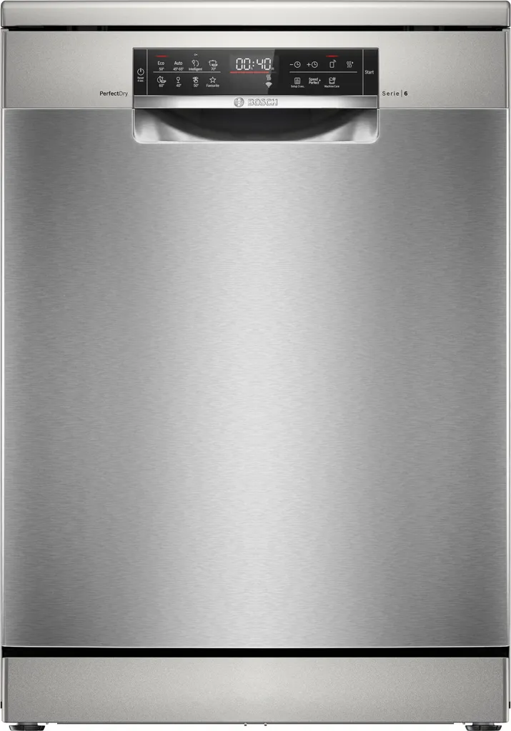 Bosch SMS6ZCI16E freestanding dishwasher, 14 place settings, 9 liters of water per wash cycle