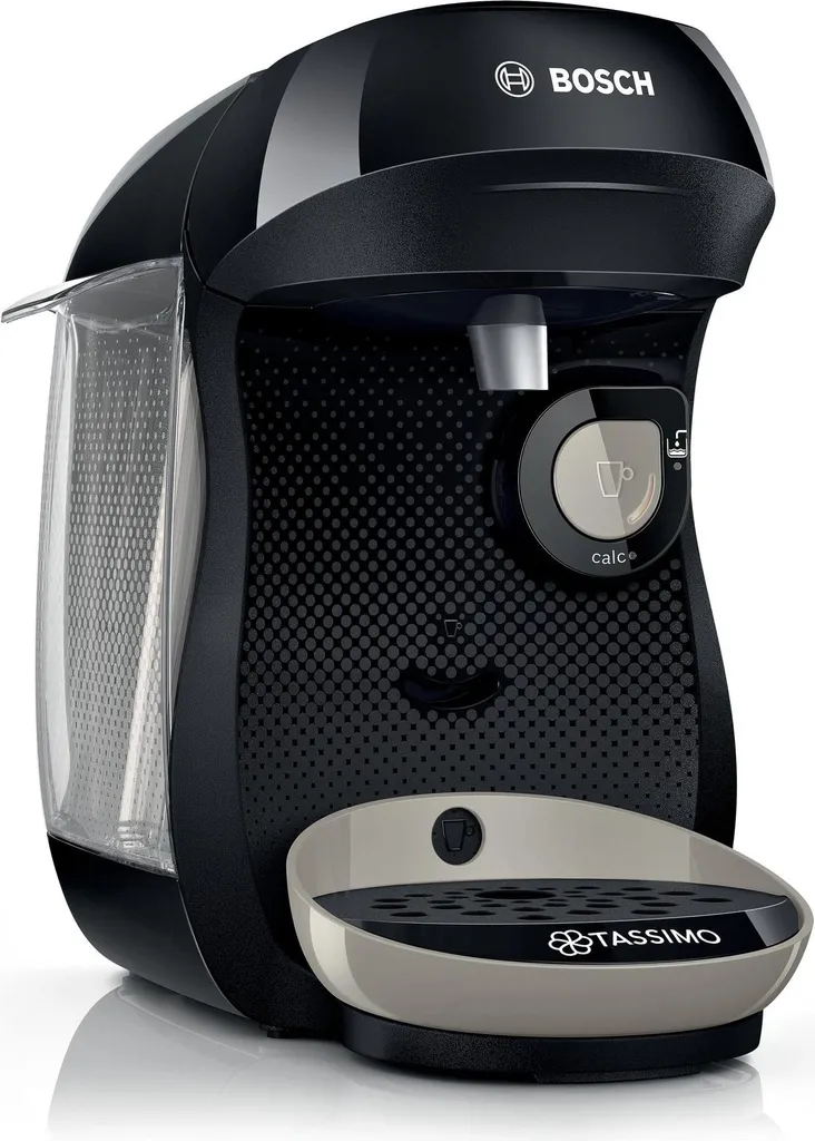 Bosch Tassimo happy friendly capsule machine TAS109E, over 70 drinks, suitable for all cups, automatic shut-off, sustainable, perfectly dosed, space-saving