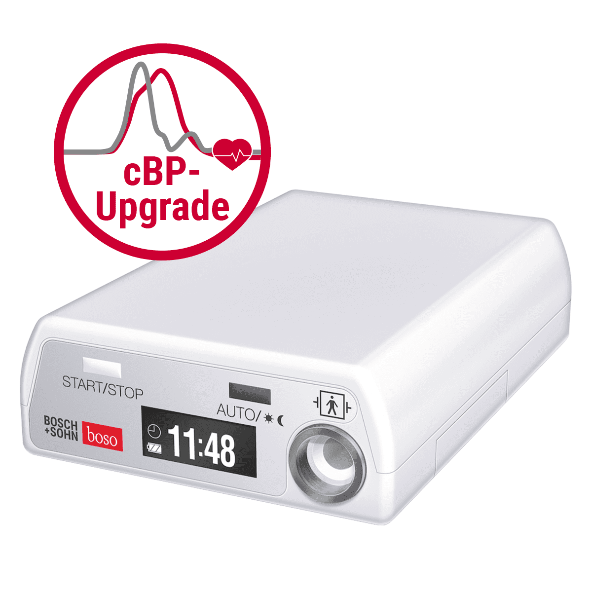 boso cBP upgrade for TM-2450 long-term blood pressure monitor