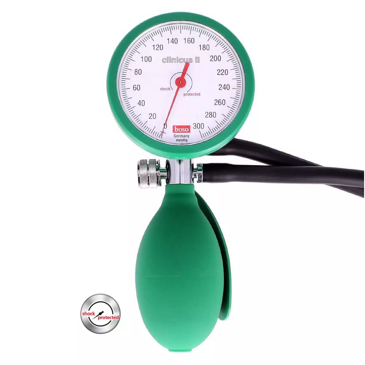 boso clinicus II blood pressure monitor, Green, L, 33-41 cm