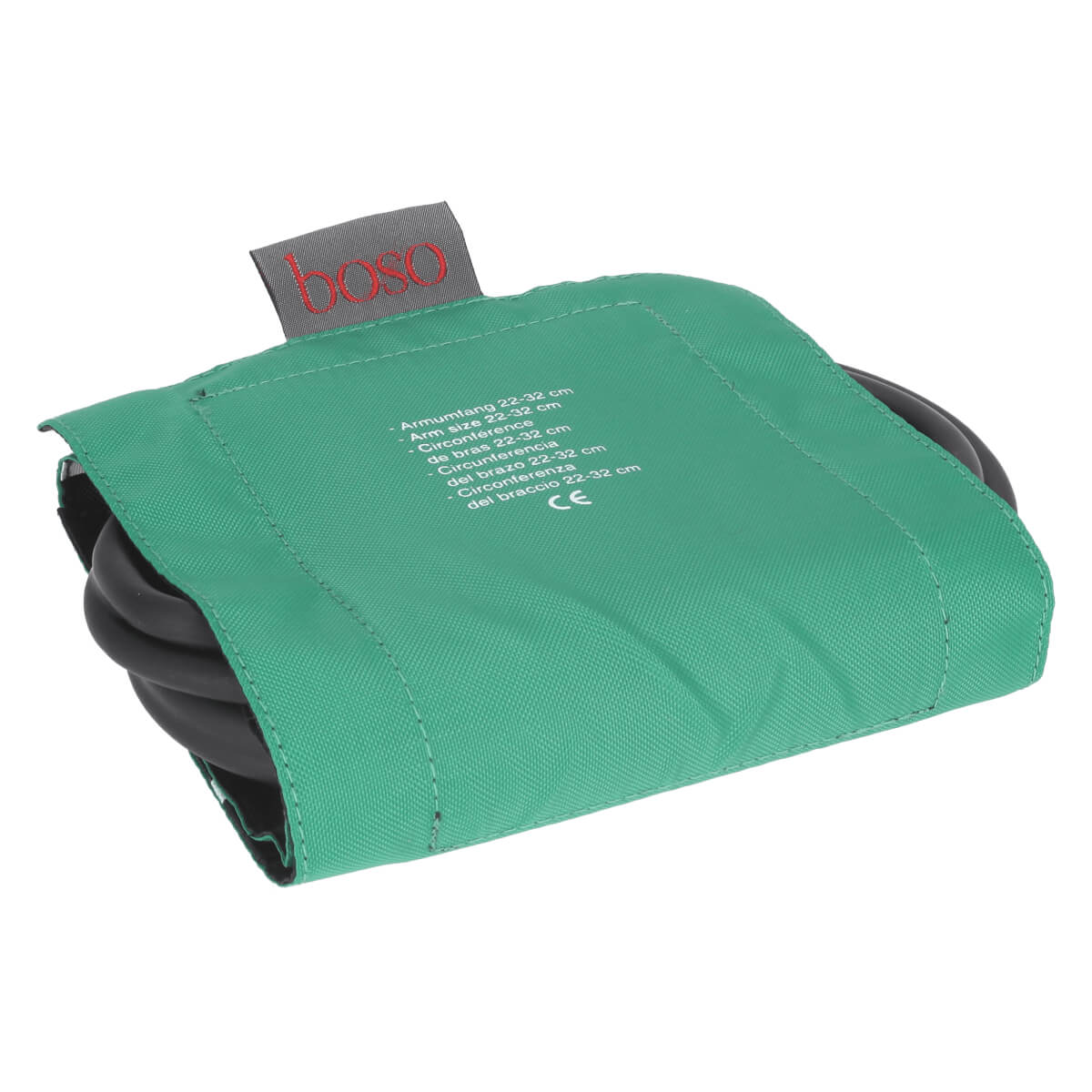 boso standard dual-tube velcro cuff, 22 - 32 cm, Green