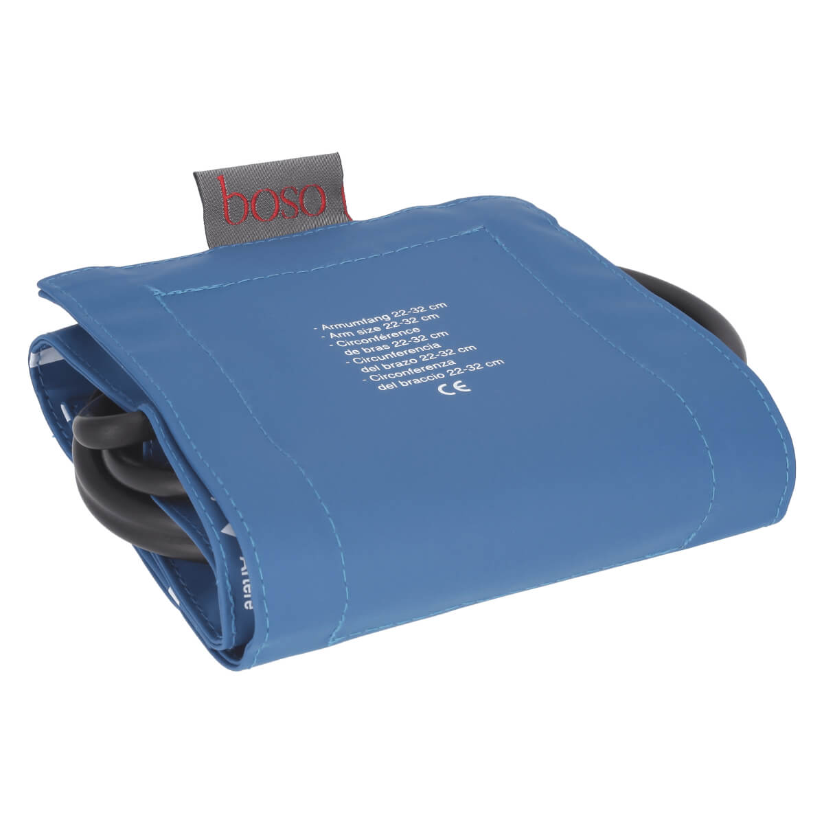 boso standard dual-tube velcro cuff, 22 - 32 cm, Navy Blue