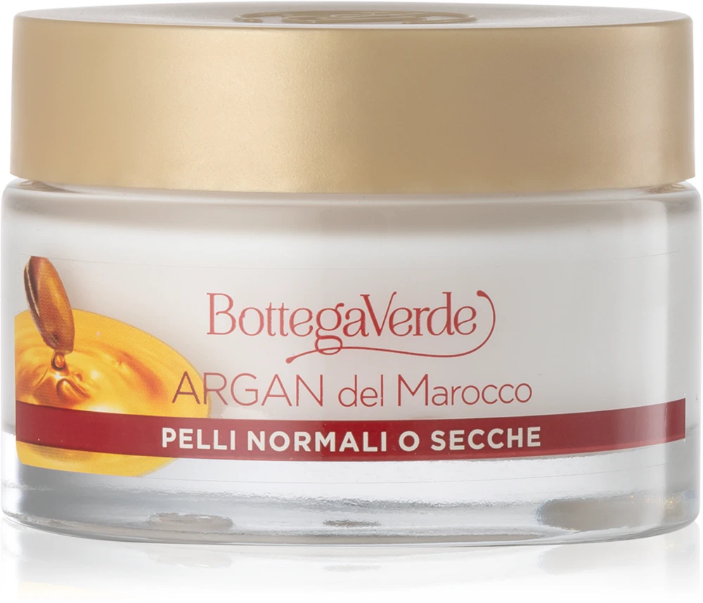Bottega Verde Argan del Marocco nourishing face cream against the signs of aging