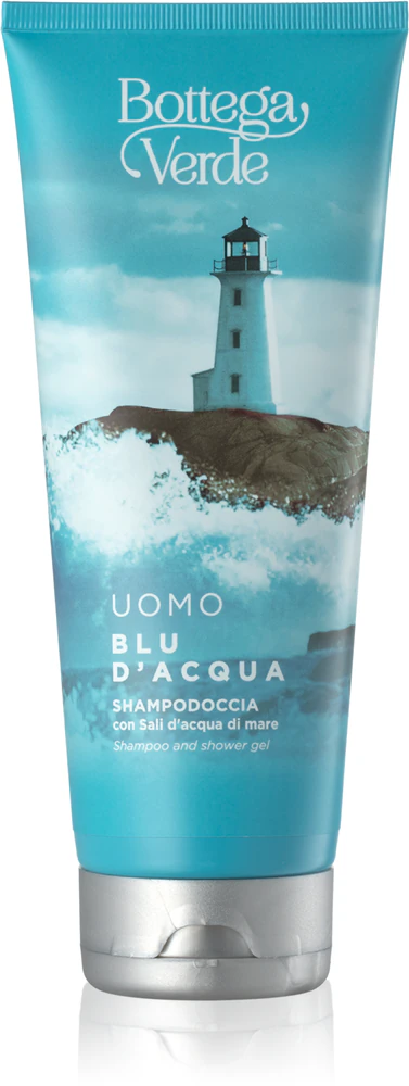 Bottega Verde Blu d´Acqua Shower Gel & Shampoo 2 in 1 with Sea Salt