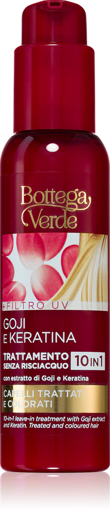 Bottega Verde Goji & Keratin rinse-free care for daily use