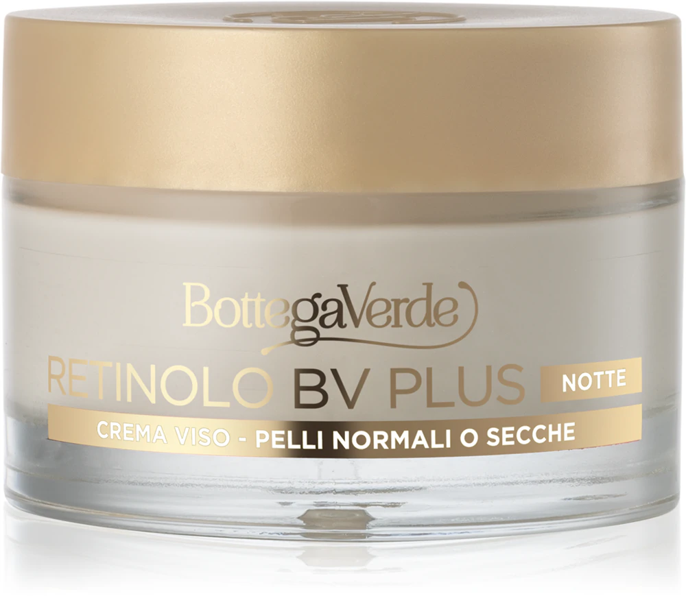 Bottega Verde Retinolo BV Plus moisturizing night cream against wrinkles with retinol