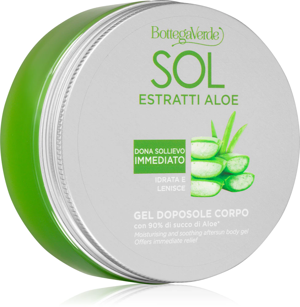 Bottega Verde Sol Aloe moisturizing body gel after sun
