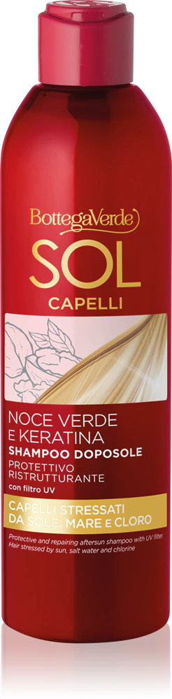 Bottega Verde Sol Capelli protective and moisturizing shampoo after sun exposure