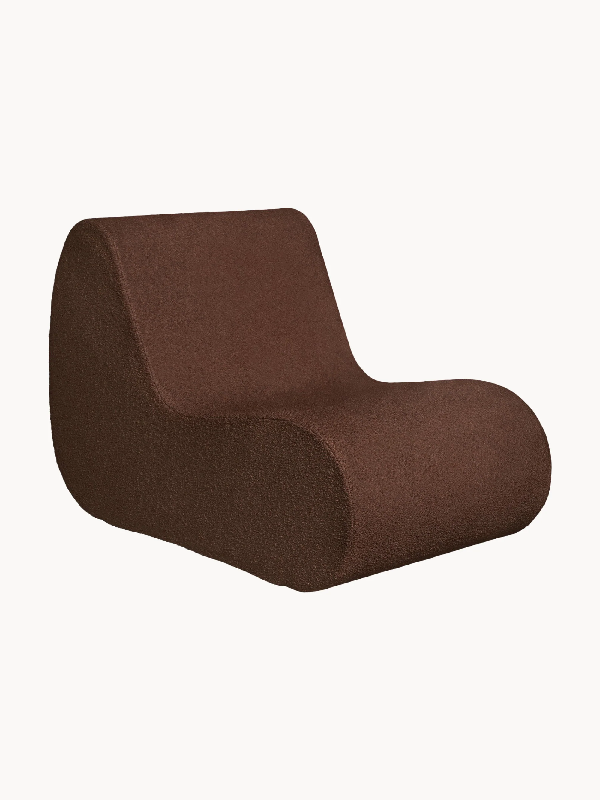 Ferm Living Bouclé garden lounge chair Rouli