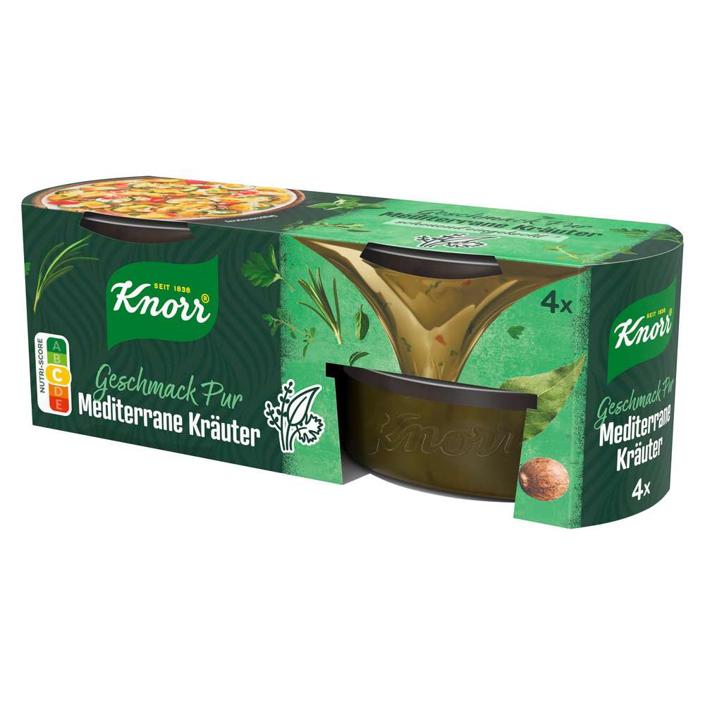 Knorr Pure bouillon, Mediterranean herbs 104g