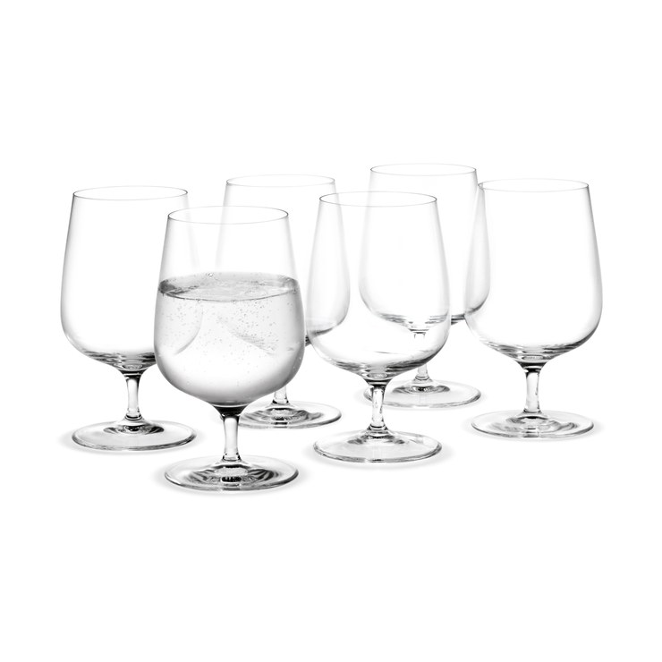 Holmegaard Bouquet water glass pack of 6 38cl