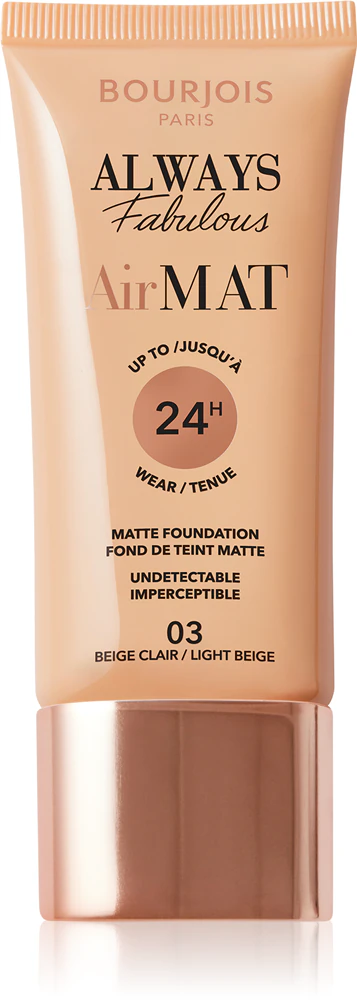 Bourjois Air Mat mattifying makeup Farbton 03 Light Beige 30 ml
