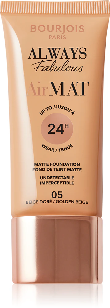 Bourjois Air Mat mattifying makeup Farbton 05 Golden Beige 30 ml