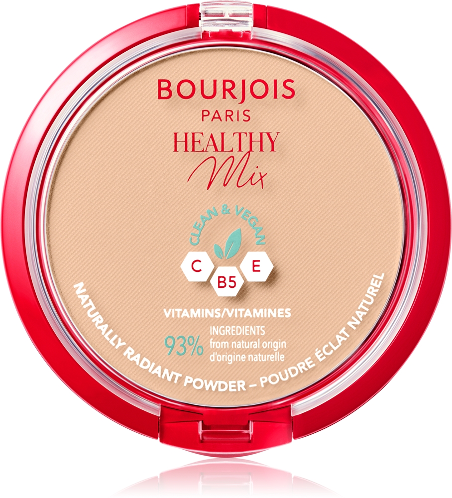 Bourjois Healthy Mix mattifying powder for a radiant skin look Farbton 04 Golden Beige 10 g