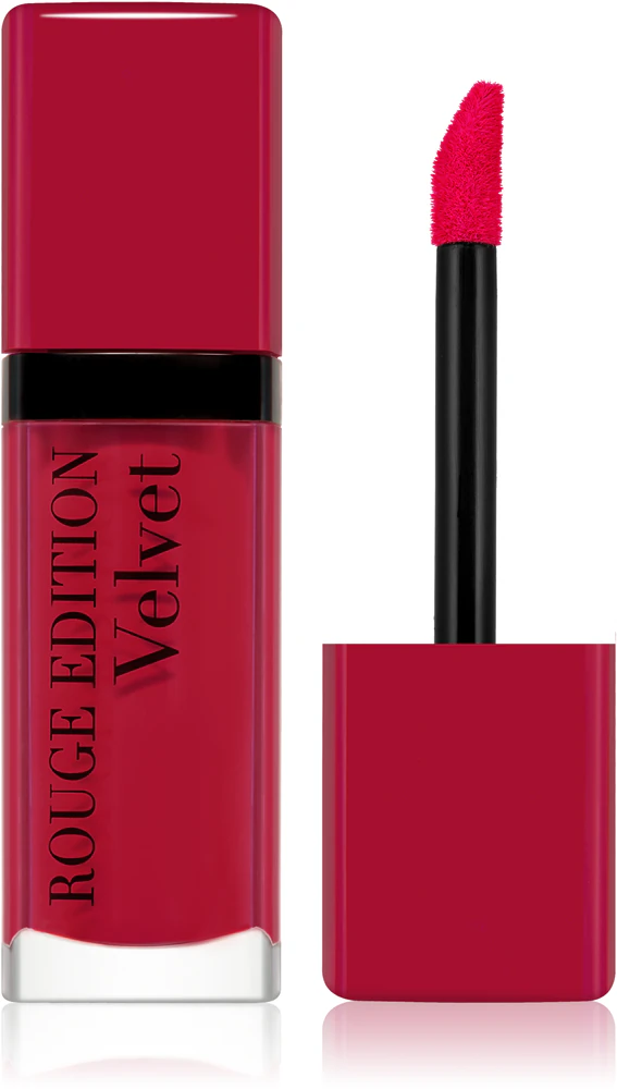 Bourjois Rouge Edition Velvet liquid lipstick with a matte effect Farbton 05 OLé Flamingo! 7.7 ml