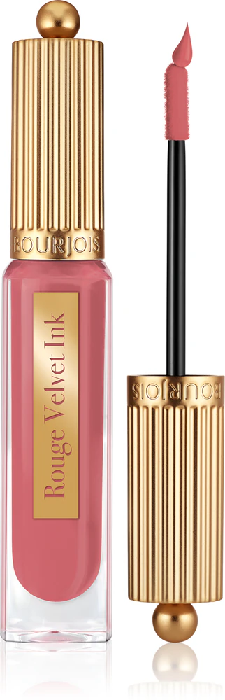 Bourjois Rouge Velvet Ink liquid lipstick with a matte effect pink