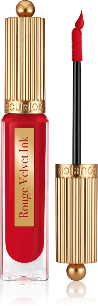 Bourjois Rouge Velvet Ink liquid lipstick with a matte effect red