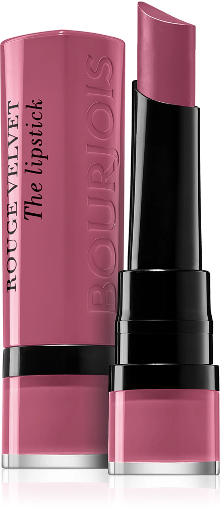 Bourjois Rouge Velvet The Lipstick Mattifying lipstick Farbton 19 Place De Roses 2,4 g