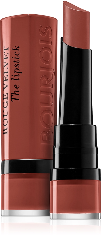 Bourjois Rouge Velvet The Lipstick Mattifying lipstick Farbton 24 Pari'sienne 2,4 g