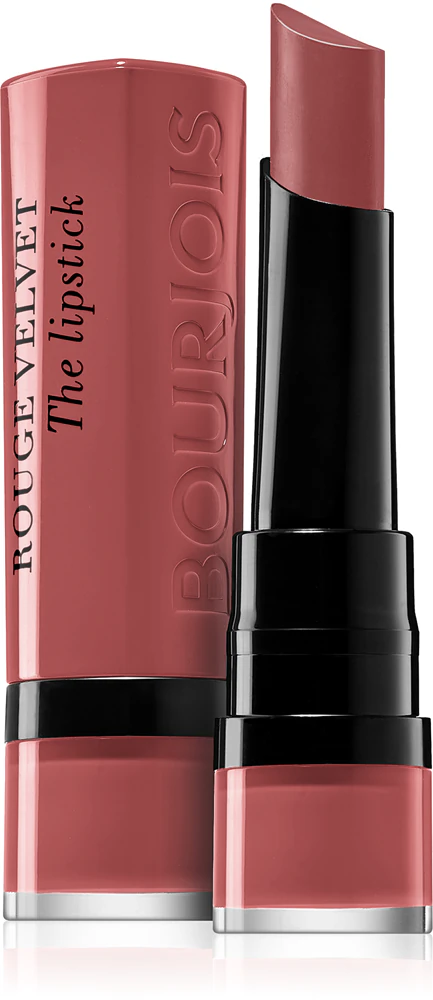 Bourjois Rouge Velvet The Lipstick Mattifying lipstick Farbton 33 Rose Water 2,4 g