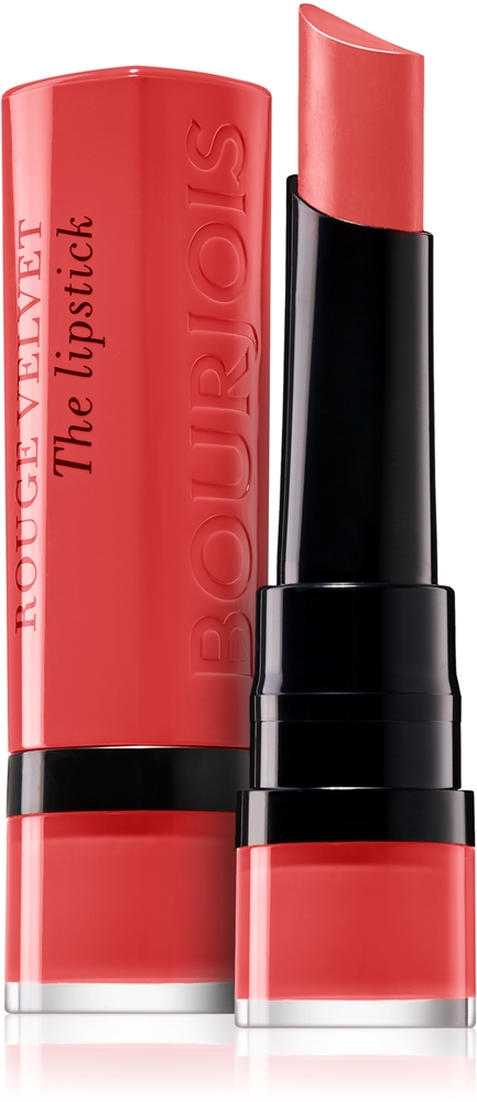 Bourjois Rouge Velvet The Lipstick Mattifying lipstick Farbton 08 Rubi’s Cute 2,4 g