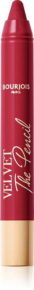 Bourjois Velvet the Pencil thin lipstick with a matte effect Farbton 08 Rouge Di'vin 1,8 g