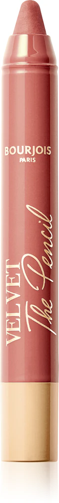 Bourjois Velvet the Pencil thin lipstick with a matte effect Farbton 04 Less is Brown 1,8 g