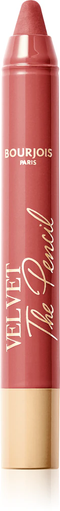 Bourjois Velvet the Pencil thin lipstick with a matte effect Farbton 04 Less is Brown 1,8 g
