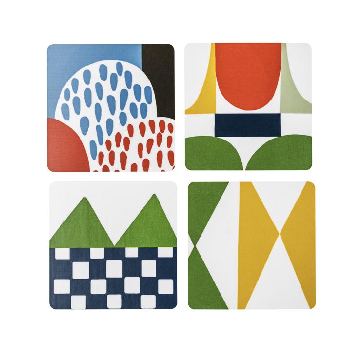 almedahls Bows Coaster 4-Pack