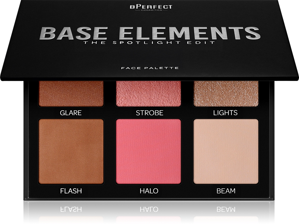 BPerfect Base Elements Eyeshadow & Contour Palette for the Face
