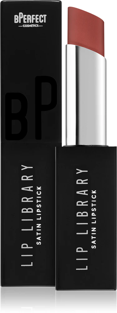 BPerfect Lip Library Satin Creamy Lipstick Farbton Revenge 3 g