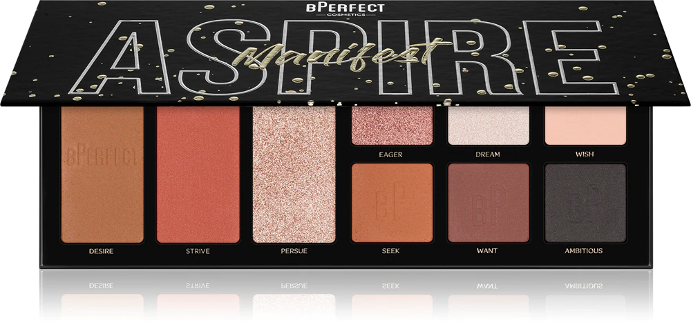BPerfect Manifest Aspire Eyeshadow & Contour Palette for the face