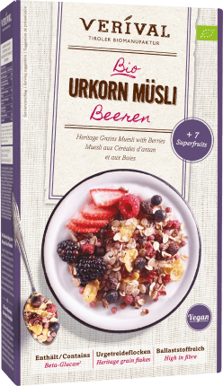 Verival Original grain muesli with berries, 325 g