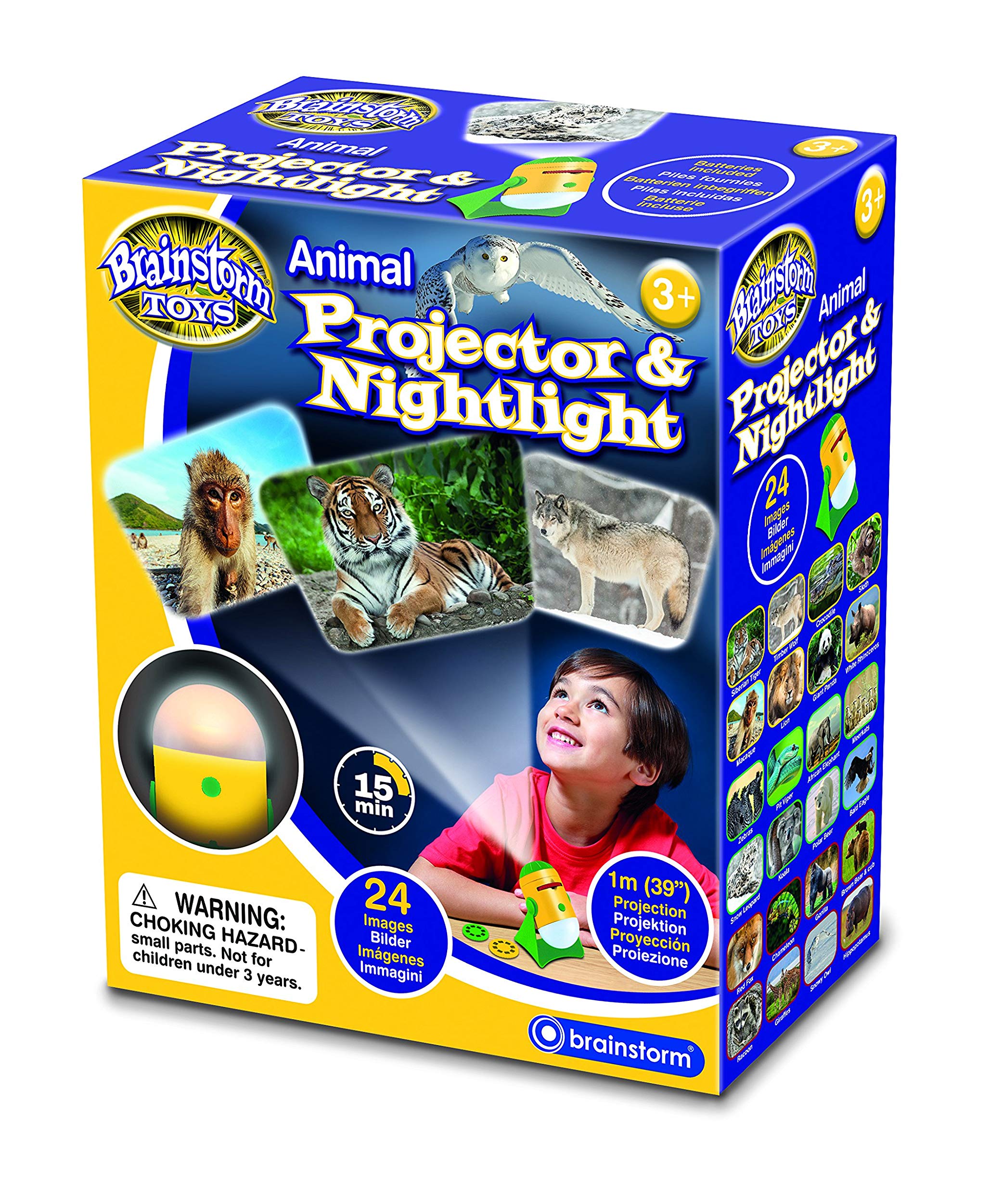 Brainstorm Toys Flash Full Animal Projector Science Toy