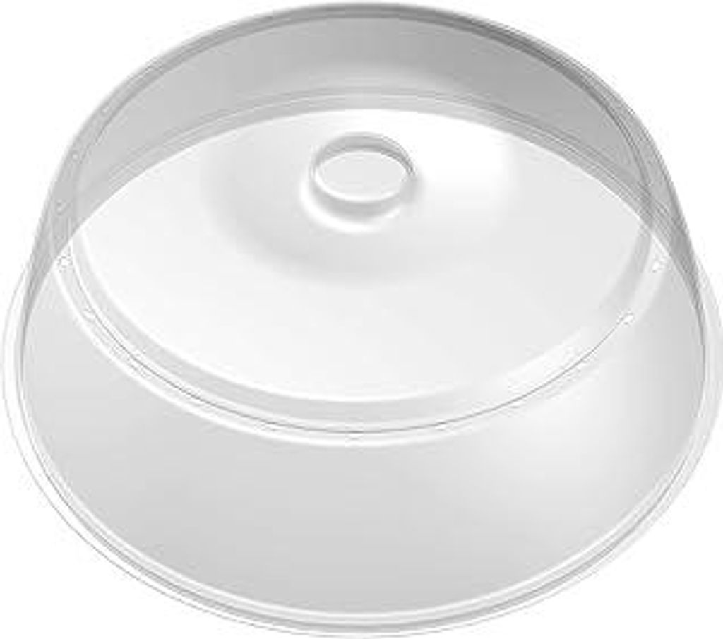 Akhan BranQ - Home essential microwave cover, BPA-free plastic, transparent, Ø 27x9 cm