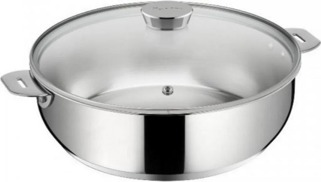Frying pan with lid 24cm stainless steel Lagostina 12138031824
