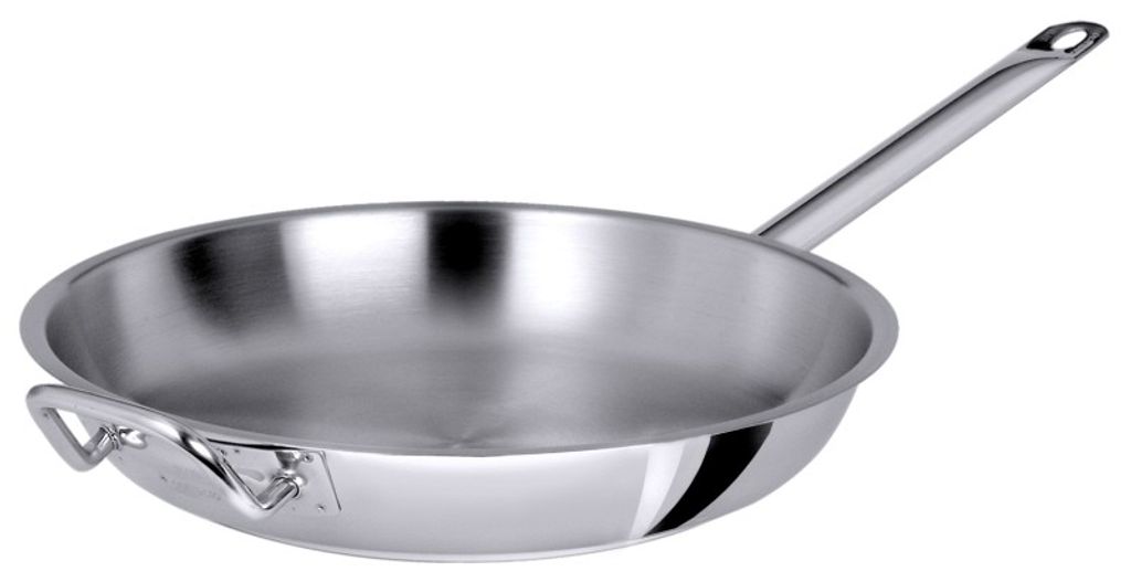 Contacto Frying pan, frying pan, stainless steel 18/10, Ø20-40 cm selectable: 32 cm variant: 32 cm