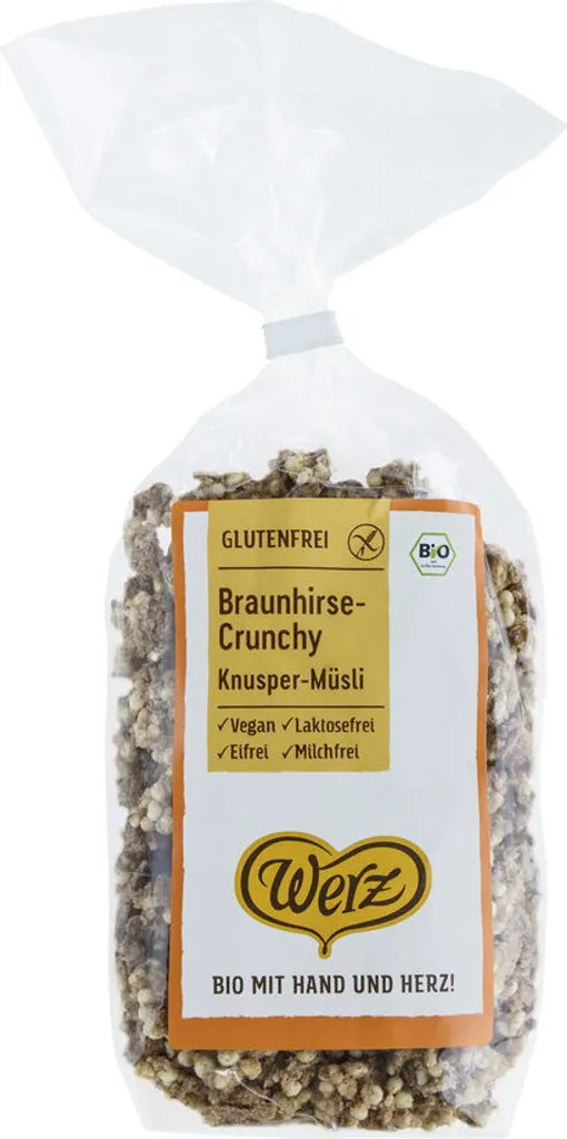 naturkorn mühle Werz Brown millet crunchy - crunchy muesli gluten-free 250g