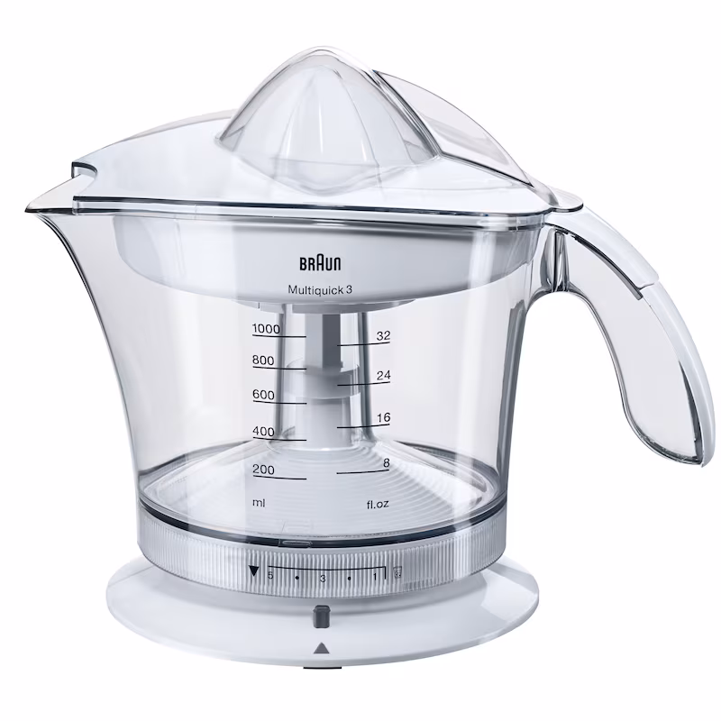 Braun Citrus Press MPZ 9, adjustable pulp content