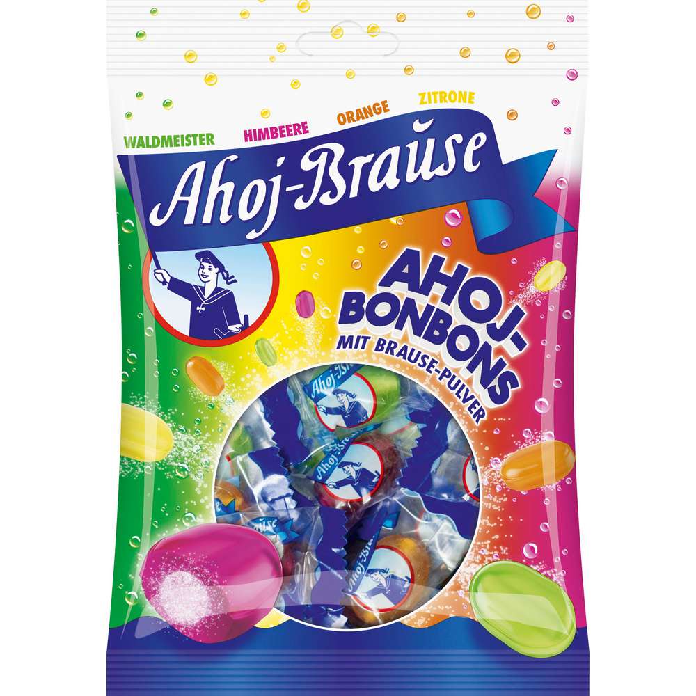 Ahoj-Brause Fizzy candies, original 150g