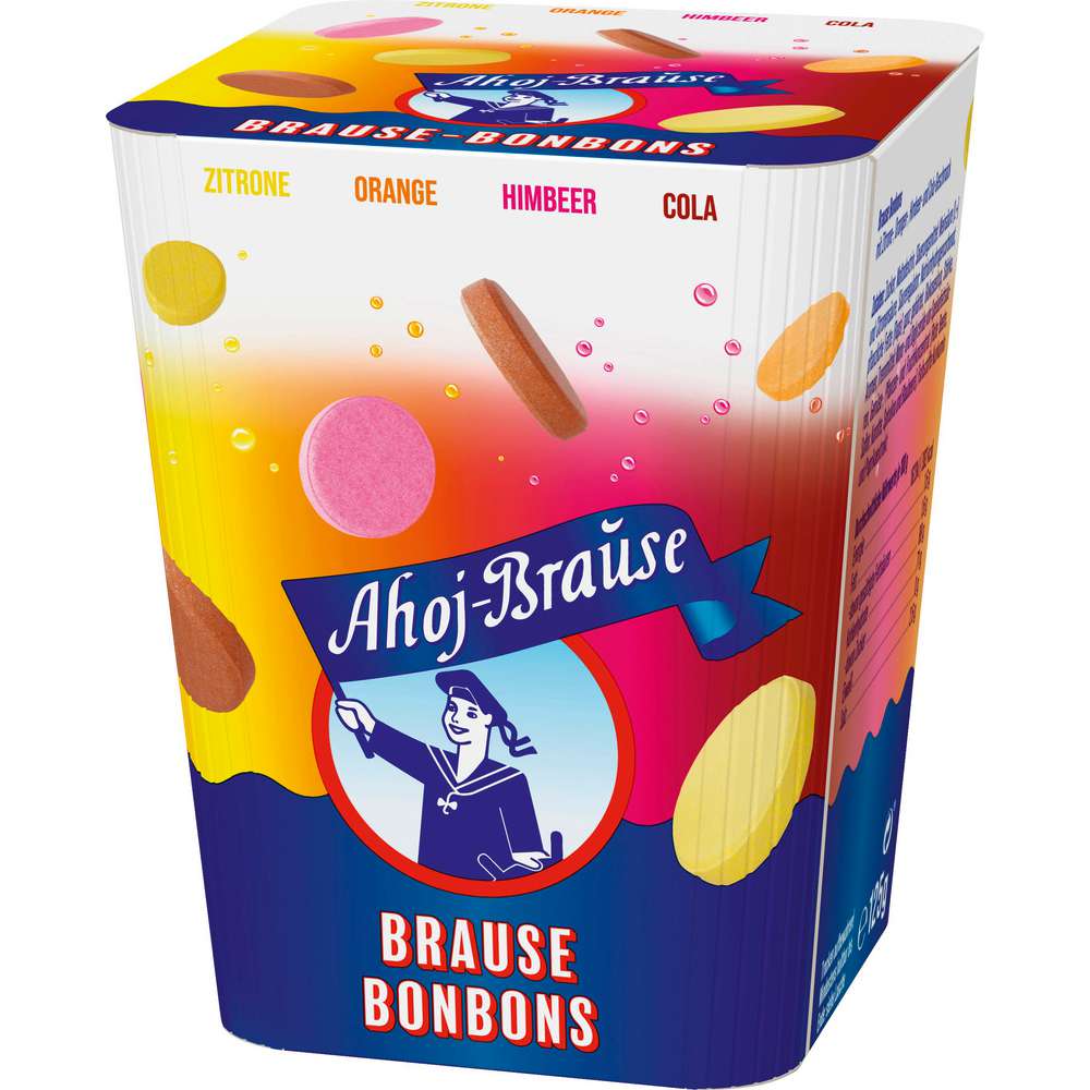 Ahoj-Brause Fizzy candies, original 125g