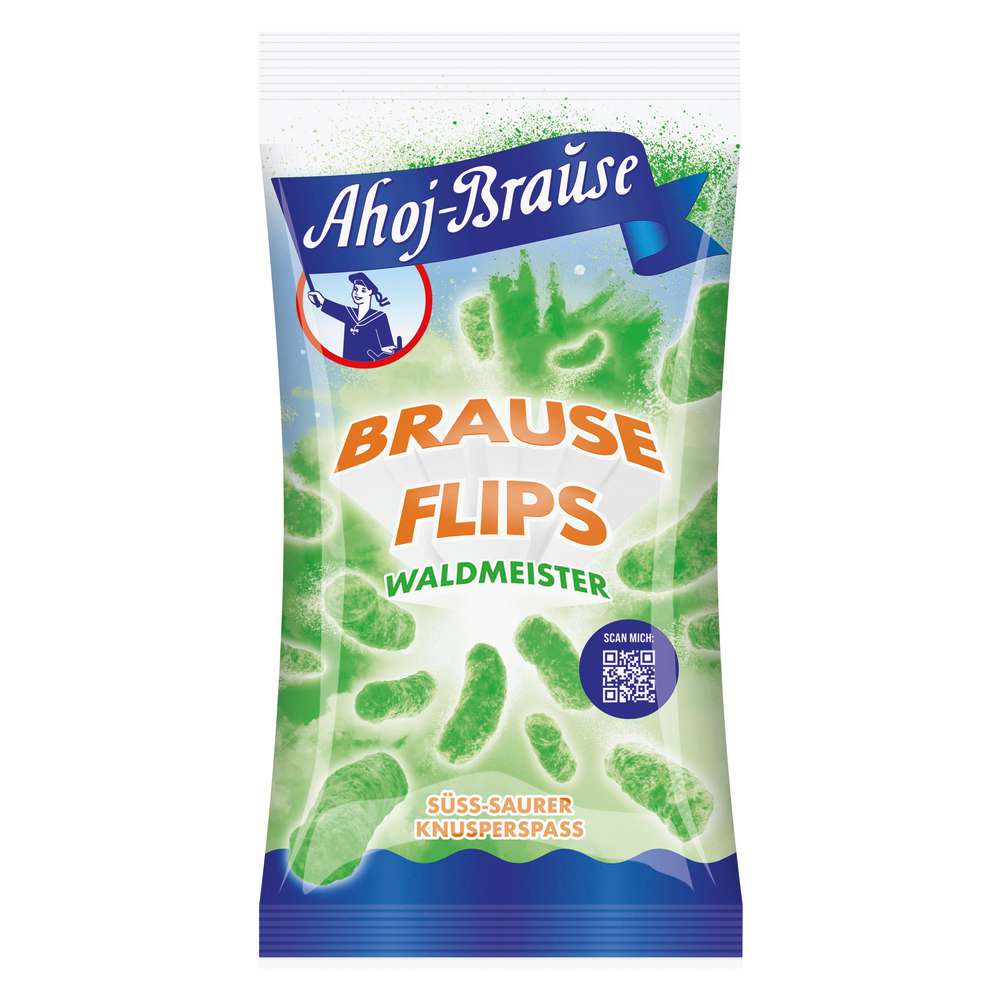 Ahoj-Brause Fizzy Flips, Woodruff 60g