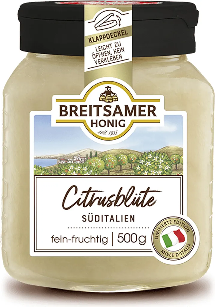 Breitsamer + Ulrich Breitsamer Honey Citrus Blossom Sicily 500g