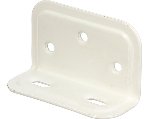 Kaiserthal Wide angle embossed 70x40x25 mm white plastic coated 1 piece