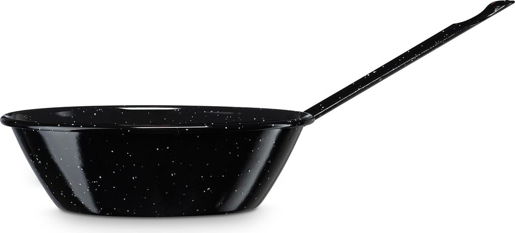 Briebe Levante frying pan, deep fryer, induction, 16cm, enamelled steel, high pan, 0.6L, black