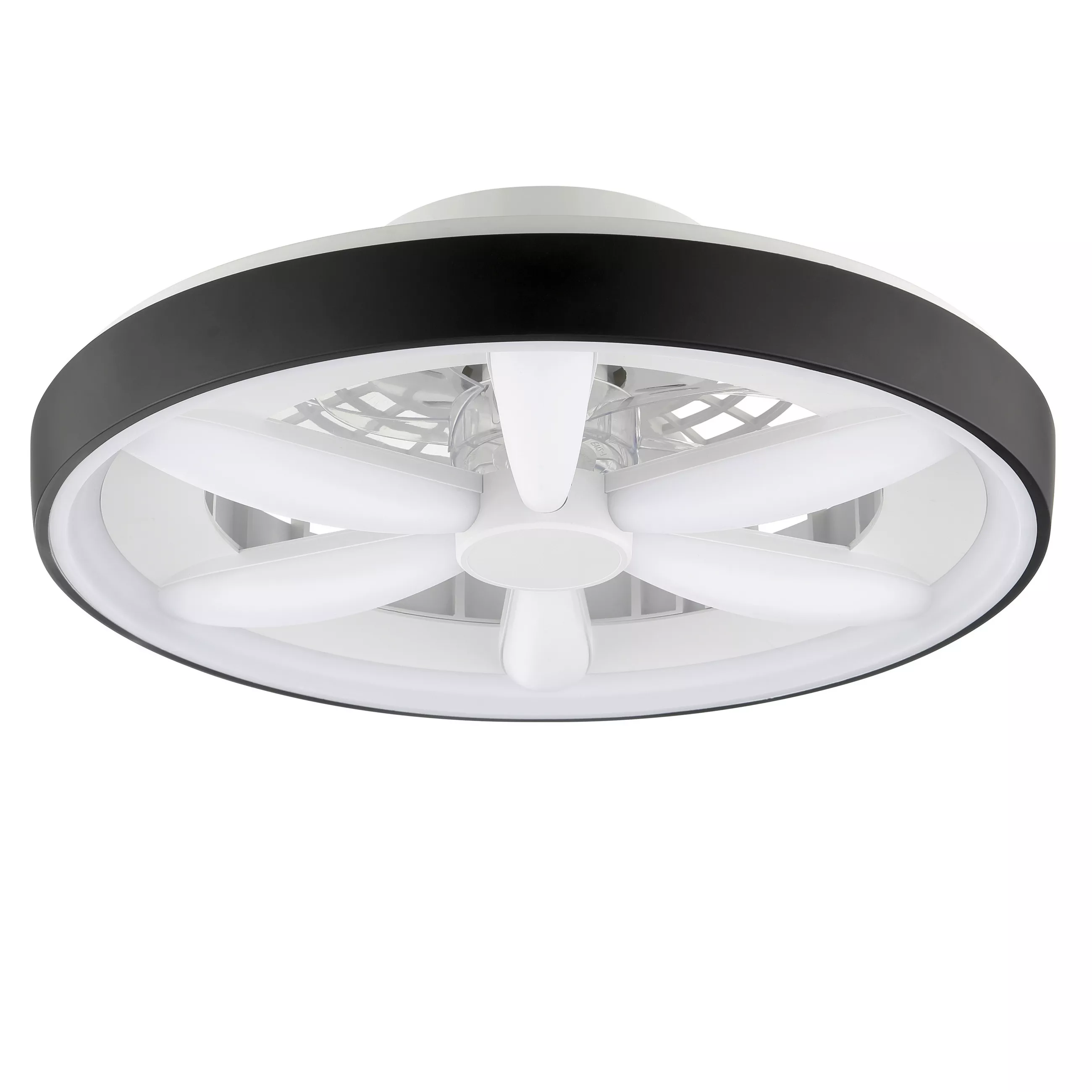 Brilliant ceiling light with fan Gaiano 48.2/15.7 cm
